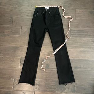Black Pistola Lennon Crop Denim Jeans Size 0/24 Waist
